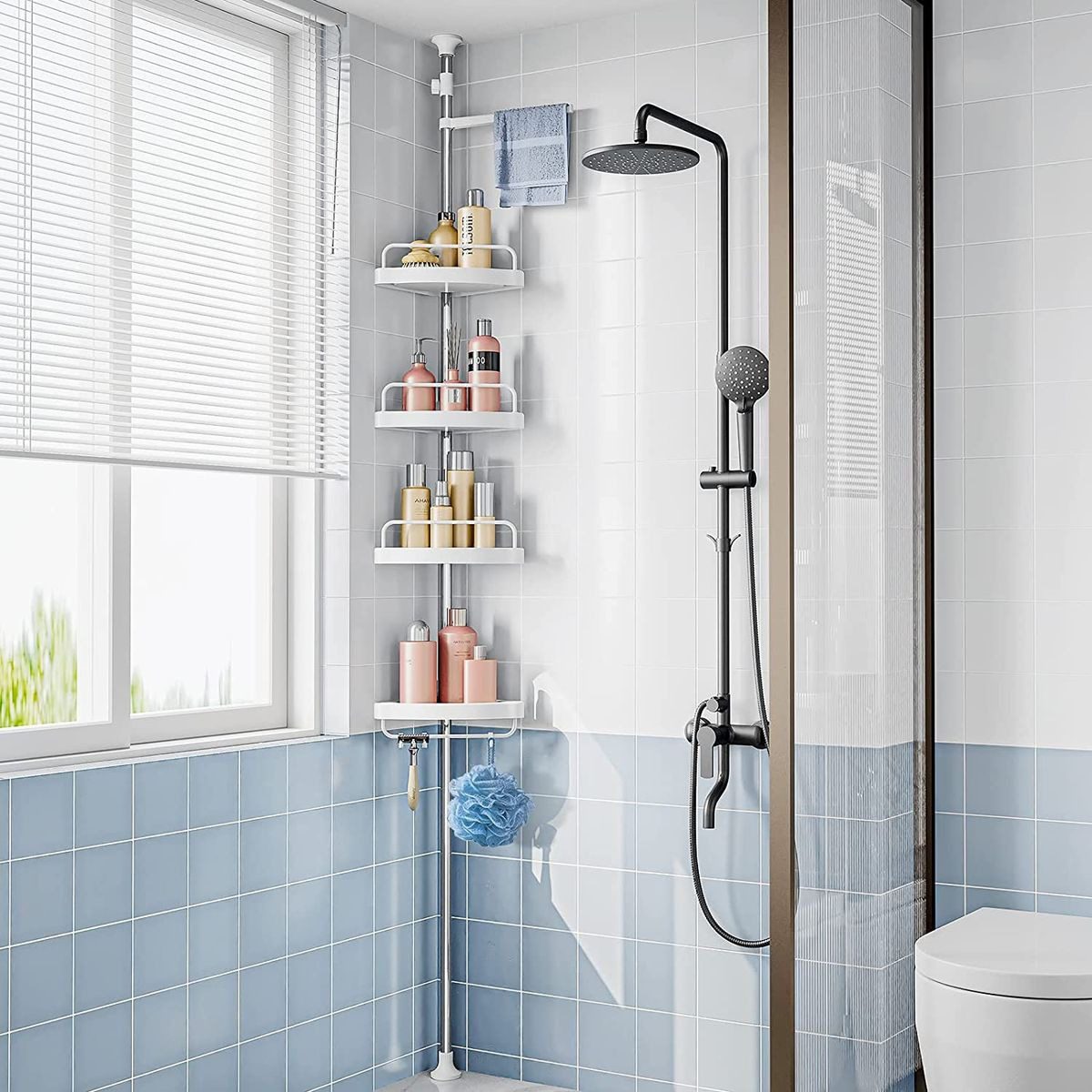 Mnm Box Deals | Multi-Purpose Bathroom Corner Rack Multi-Purpose Bathroom Corner Rack - Image 3