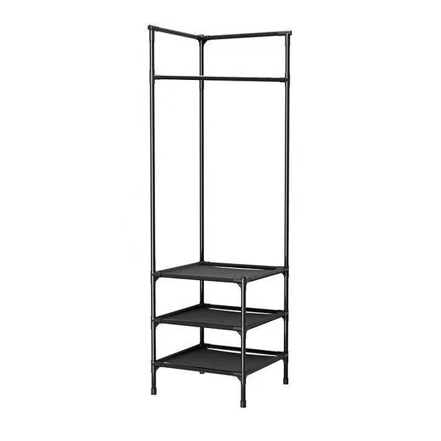 Multifunctional 3 Tier Corner Coat Rack