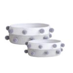 MnM Box Deals | Set of 2 Cotton Rope Baskets