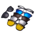 Mnm Box Deals | 6Pcs Magnetic Polarized Clip On Sunglasses MnM Box Deals | 6pcs Magnetic Polarized Clip On Sunglasses