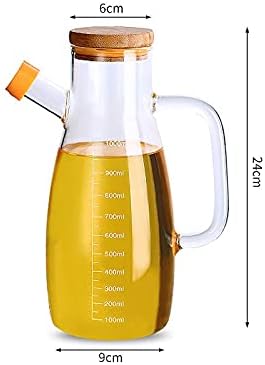 Mnm Box Deals | 1L Borosilicate Oil Jug W/ Bamboo Lid 1L Borosilicate Oil Jug w/ Bamboo Lid - Image 6