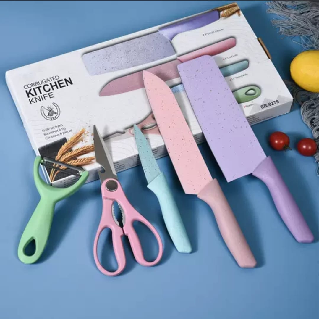 Mnm Box Deals | 6 Piece Macaroon Knife Set 6 Piece Macaroon Knife Set