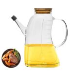 Mnm Box Deals | 1L Borosilicate Oil Jug W/ Bamboo Lid MnM Box Deals | 1L Borosilicate Oil Jug w/ Bamboo Lid