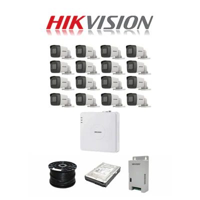 HIK Vision 16 Channel 1080P Complete Kit