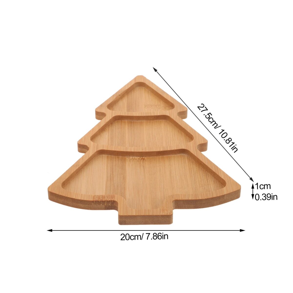 Mnm Box Deals | Christmas Tree Bamboo Serving Board Christmas Tree Bamboo Serving Board - Image 4