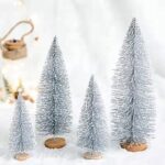 MnM Box Deals | White Artificial Mini Christmas Tree 15cm