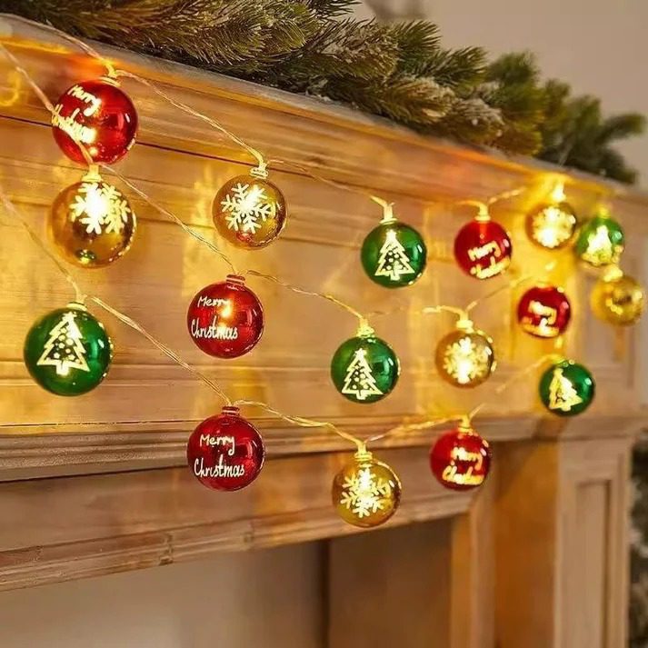 Mnm Box Deals | Christmas Decorative Ball String Led Christmas Decorative Ball String LED
