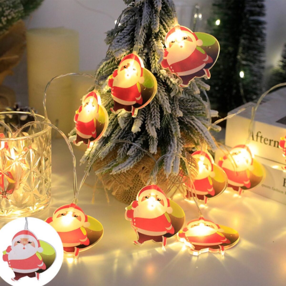 Mnm Box Deals | Santa Claus String Lights Santa Claus String Lights