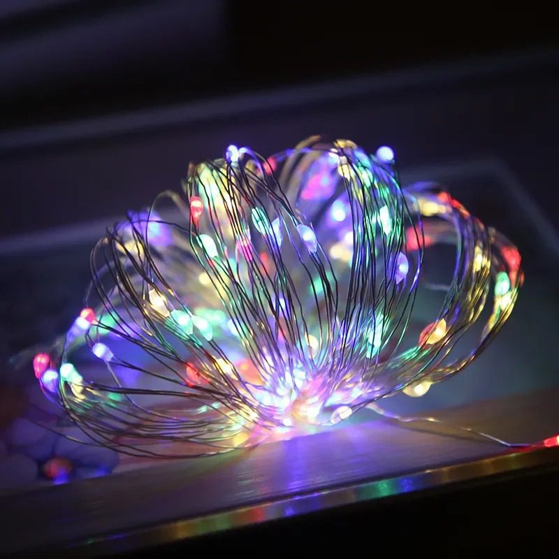 Mnm Box Deals | Multi Color Solar Copper String Fairy Lights 100 Led 12M Multi Color Solar Copper String Fairy Lights 100 LED 12m - Image 3