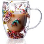 Mnm Box Deals | Double Wall Cute Flower Mug 350Ml MnM Box Deals | Double Wall Cute Flower Mug 350ml