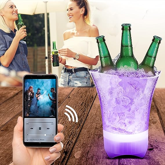 5Litre RGB Ice Bucket Sound System