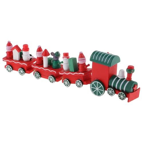 Mnm Box Deals | Wooden Train Christmas Decoration Model Wooden Train Christmas Decoration Model - Image 2