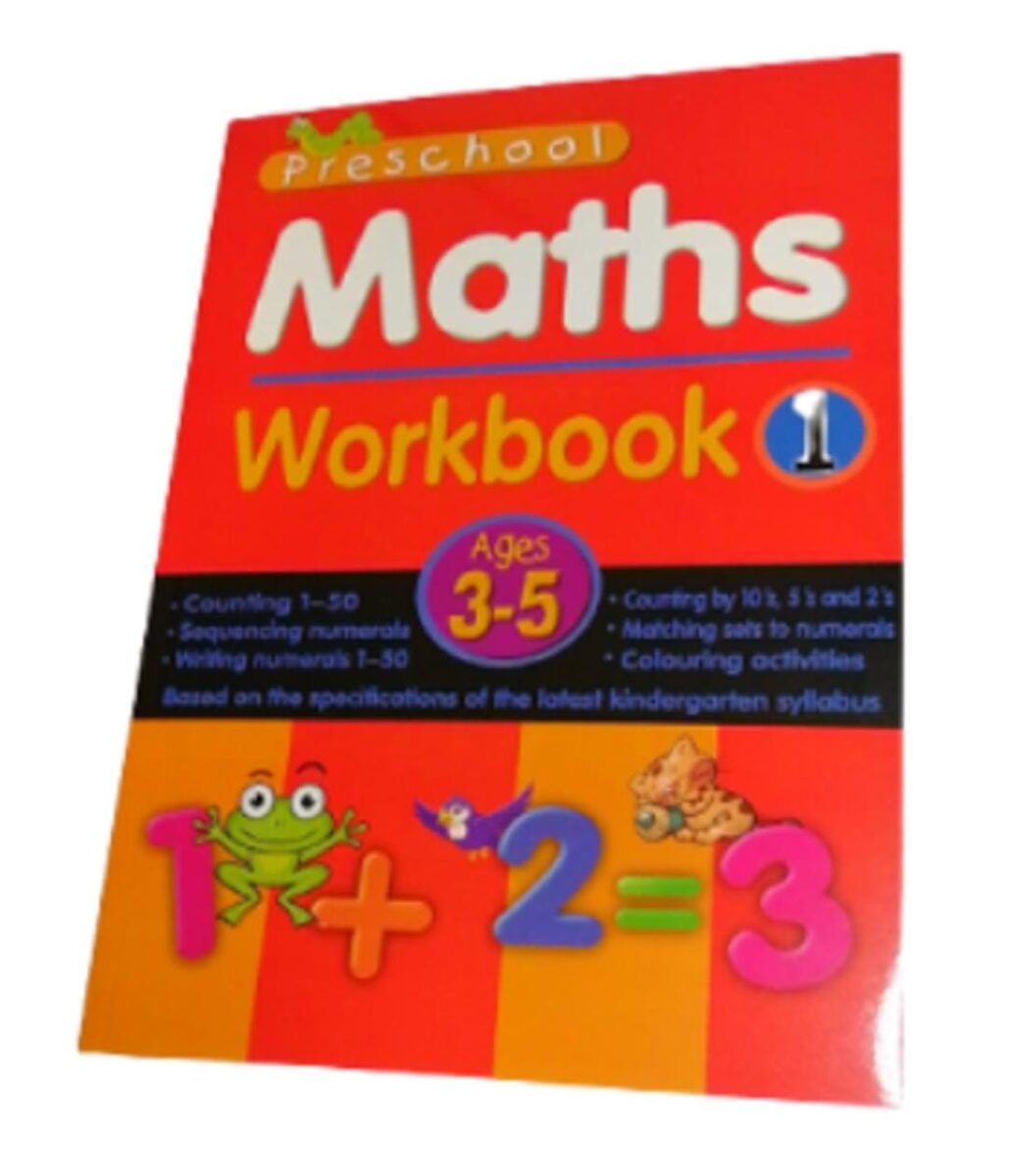 Pre-School Maths Workbook 1 | MnM Box Deals