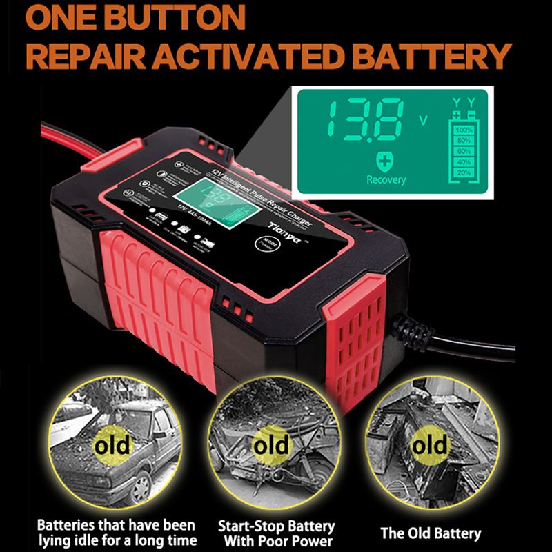 Mnm Box Deals | 12V Car Intelligent Pulse Repair Charger 12V Car Intelligent Pulse Repair Charger - Image 6