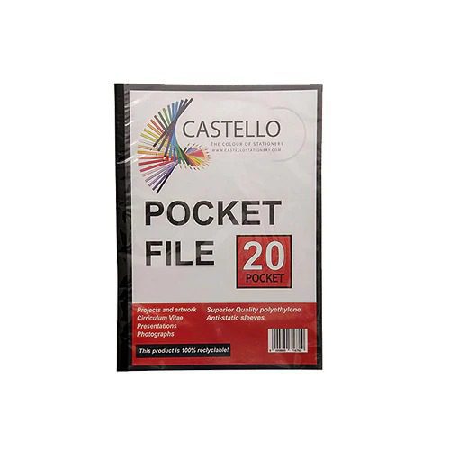 Mnm Box Deals | Castello A4 Pocket File 20Pg MnM Box Deals | Castello A4 Pocket File 20pg