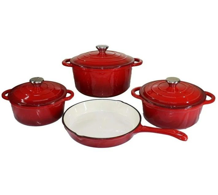 Mnm Box Deals | 7 Piece Cast Iron Cookware Set 7 Piece Cast Iron Cookware Set