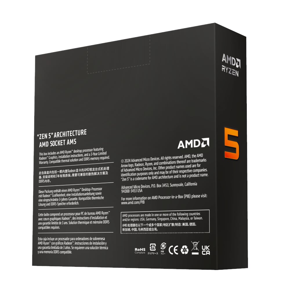 Mnm Box Deals | Amd Ryzen 5 9600X 6-Core 3.9Ghz Am5 Cpu AMD RYZEN 5 9600X 6-Core 3.9GHz AM5 CPU - Image 4