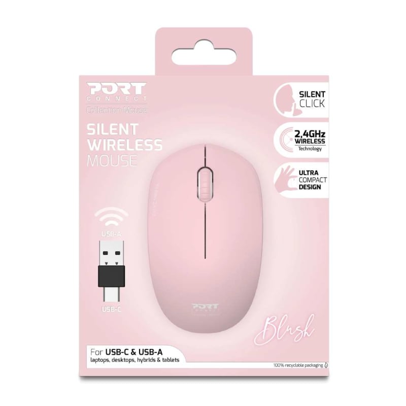 Mnm Box Deals | Port Connect Mouse Collection Ii Wireless Blush Port Connect MOUSE COLLECTION II WIRELESS Blush - Image 5