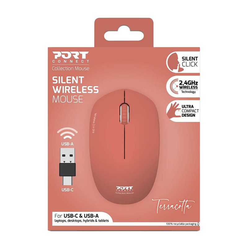Mnm Box Deals | Port Connect Mouse Collection Ii Wireless Terracota Port Connect MOUSE COLLECTION II WIRELESS Terracota - Image 6
