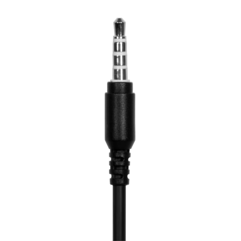 Mnm Box Deals | Port Stereo Headset With Mic With 1.2M Cable|1 X 3.5Mm|Volume Controller - Black Port Stereo Headset with Mic with 1.2m Cable|1 x 3.5mm|Volume Controller - Black - Image 4
