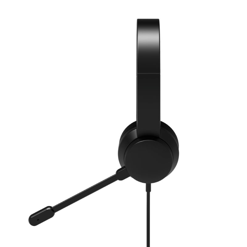 Mnm Box Deals | Port Connect Usb Headset 1.8M Cable With Mic And Padded/Soft Cushions Black Port Connect USB Headset 1.8m Cable with Mic and Padded/Soft Cushions Black - Image 3