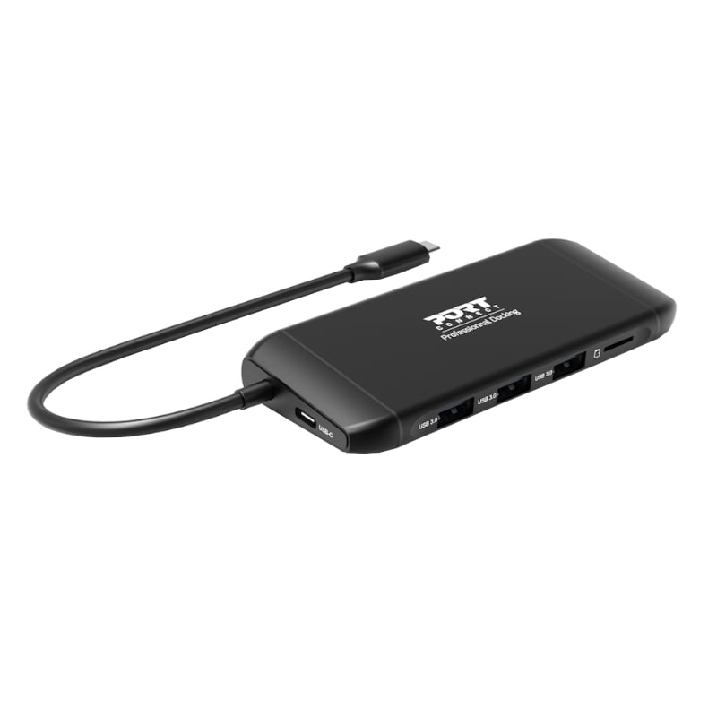 Mnm Box Deals | Port Usb Type-C 4 X Usb3.1|1 X Aux|Micro+Sd Card Reader|1 X Rj45|1 X Hdmi|1 X Vga|1 X Type-C Pd Dock 100W - Black Port USB Type-C 4 x USB3.1|1 x Aux|Micro+SD Card Reader|1 x RJ45|1 x HDMI|1 x VGA|1 x Type-C PD Dock 100W - Black - Image 3