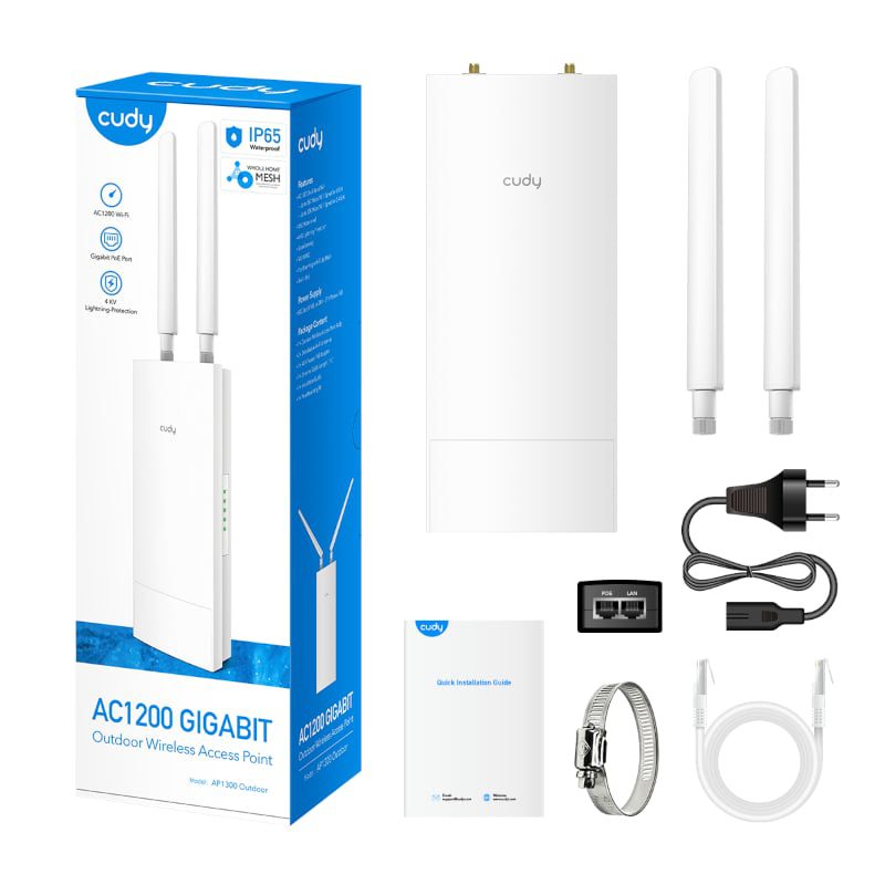 Mnm Box Deals | Cudy Ac1200 Gigabit Dual Band Ceiling Access Point
- Outdoor Cudy AC1200 Gigabit Dual Band Ceiling Access Point
- Outdoor - Image 6