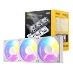MnM Box Deals | Antec Connect 120 Reverse ARGB PWM Fan 3 Pack – White
