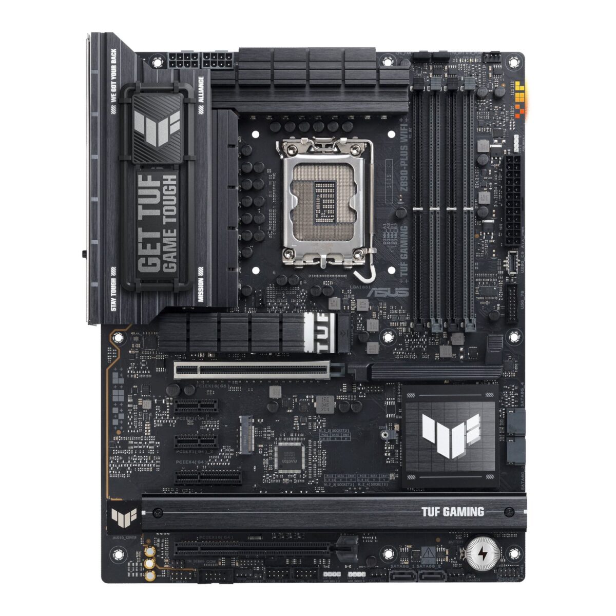 Mnm Box Deals | Asus Tuf Gaming Z890-Plus Wifi Intel Lga1851 Atx Gaming Motherboard Asus TUF Gaming Z890-PLUS WIFI Intel LGA1851 ATX Gaming Motherboard - Image 2