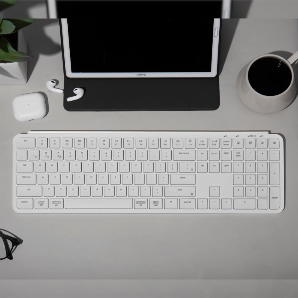Mnm Box Deals | Keychron B6 Pro Ultra-Slim 100% Wireless Keyboard – Ivory White Keychron B6 Pro Ultra-Slim 100% Wireless Keyboard – Ivory White - Image 3