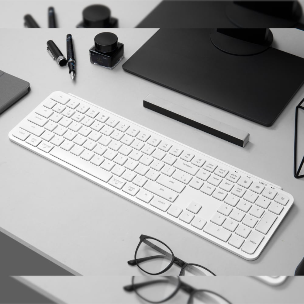 Mnm Box Deals | Keychron B6 Pro Ultra-Slim 100% Wireless Keyboard – Ivory White Keychron B6 Pro Ultra-Slim 100% Wireless Keyboard – Ivory White - Image 4