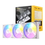 MnM Box Deals | Antec Connect 120 ARGB PWM Fan 3 Pack - White