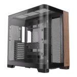 MnM Box Deals | Antec C8 Curved Wood E-ATX | ATX | Micro-ATX | ITX Dual Chamber Gaming Chassis - Black