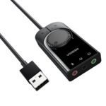 Mnm Box Deals | Ugreen Cm129-40964 Usb-A To 3.5Mm External Stereo Sound Adapter - Black MnM Box Deals | UGREEN CM129-40964 USB-A to 3.5mm External Stereo Sound Adapter - Black