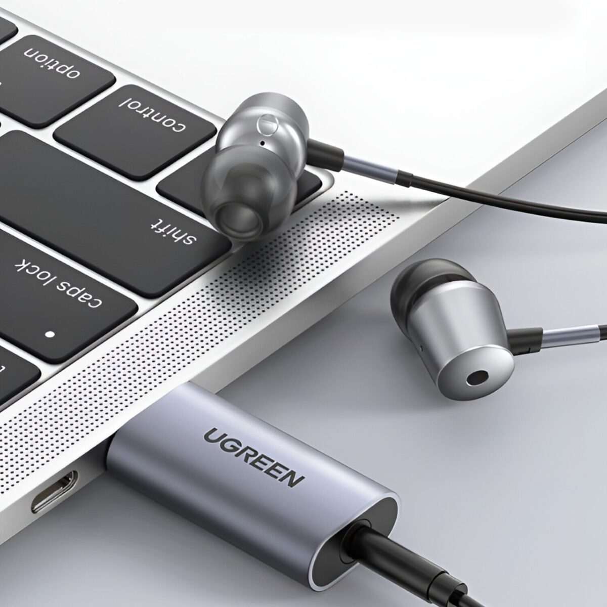 Mnm Box Deals | Ugreen Cm383-80864 Usb-A To 3.5Mm Audio Jack External Sound Adapter - Silver UGREEN CM383-80864 USB-A to 3.5mm Audio Jack External Sound Adapter - Silver - Image 3