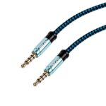Mnm Box Deals | Gizzu 3.5Mm Aux Cable 1.5M - Black/Blue MnM Box Deals | Gizzu 3.5mm AUX Cable 1.5m - Black/Blue