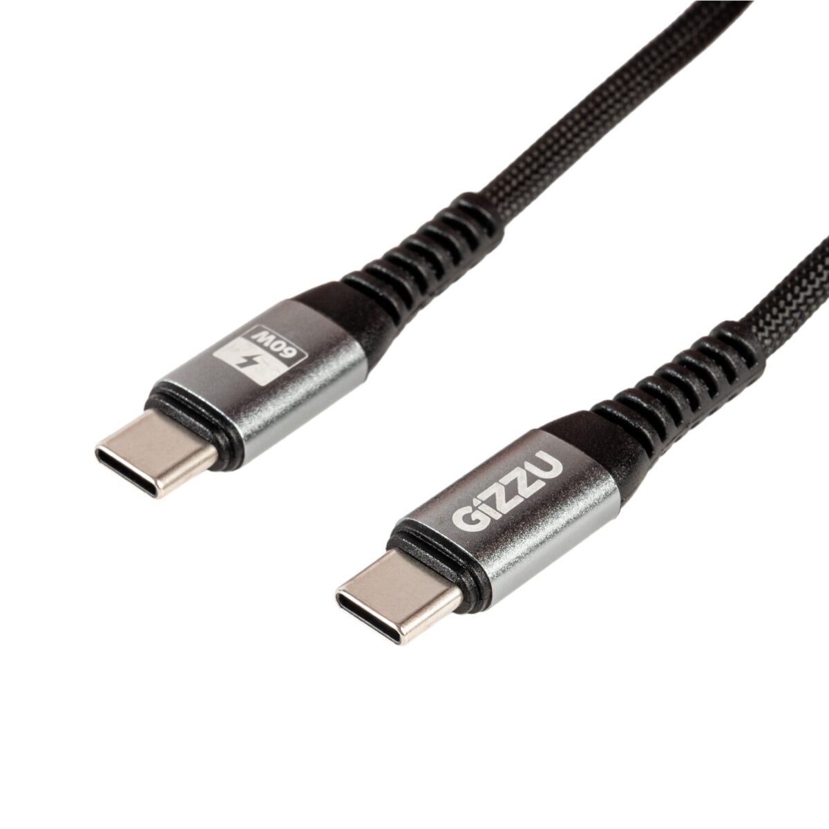 Mnm Box Deals | Gizzu 60W 480Mbps Type-C 2M Cable GIZZU 60W 480Mbps Type-C 2m Cable