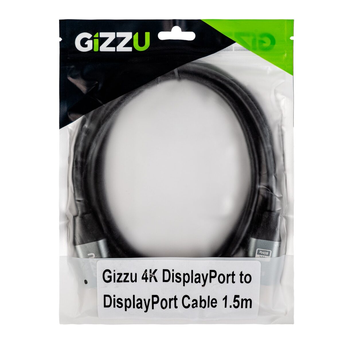Mnm Box Deals | Gizzu 4K60Hz Displayport To Displayport Cable 1.5M Gizzu 4K60Hz DisplayPort to DisplayPort Cable 1.5M - Image 4