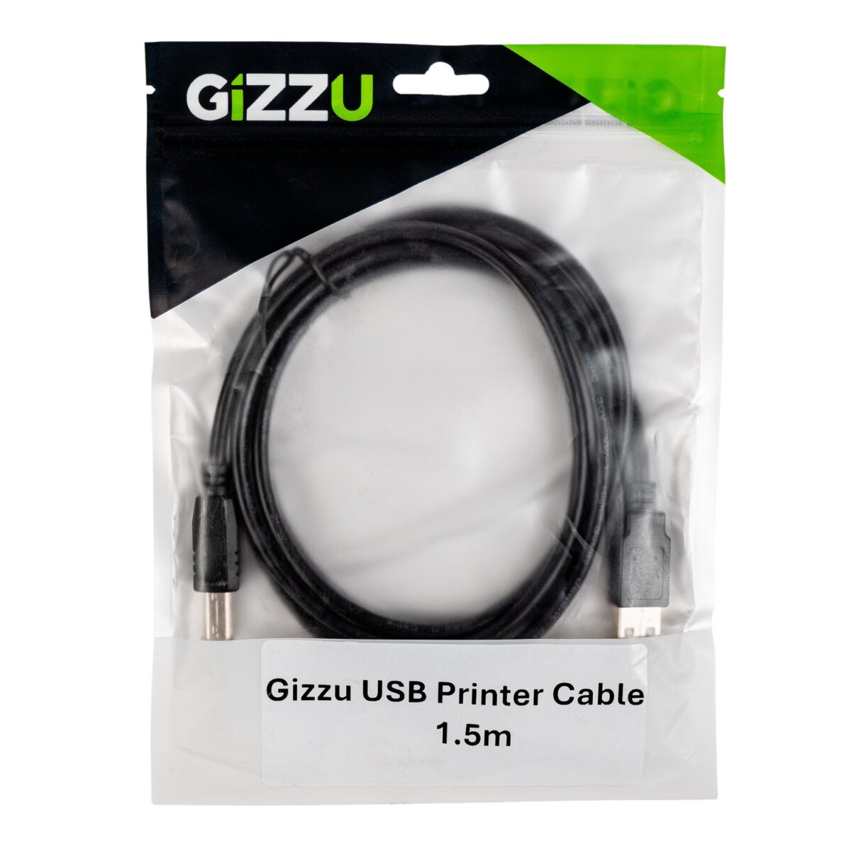 Mnm Box Deals | Gizzu Usb2.0 Printer Cable 1.5M Gizzu USB2.0 Printer Cable 1.5M - Image 3