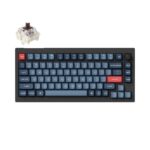 MnM Box Deals | Keychron V1 Max QMK/VIA Wireless Custom Mechanical Keyboard | BROWN Switches – Black