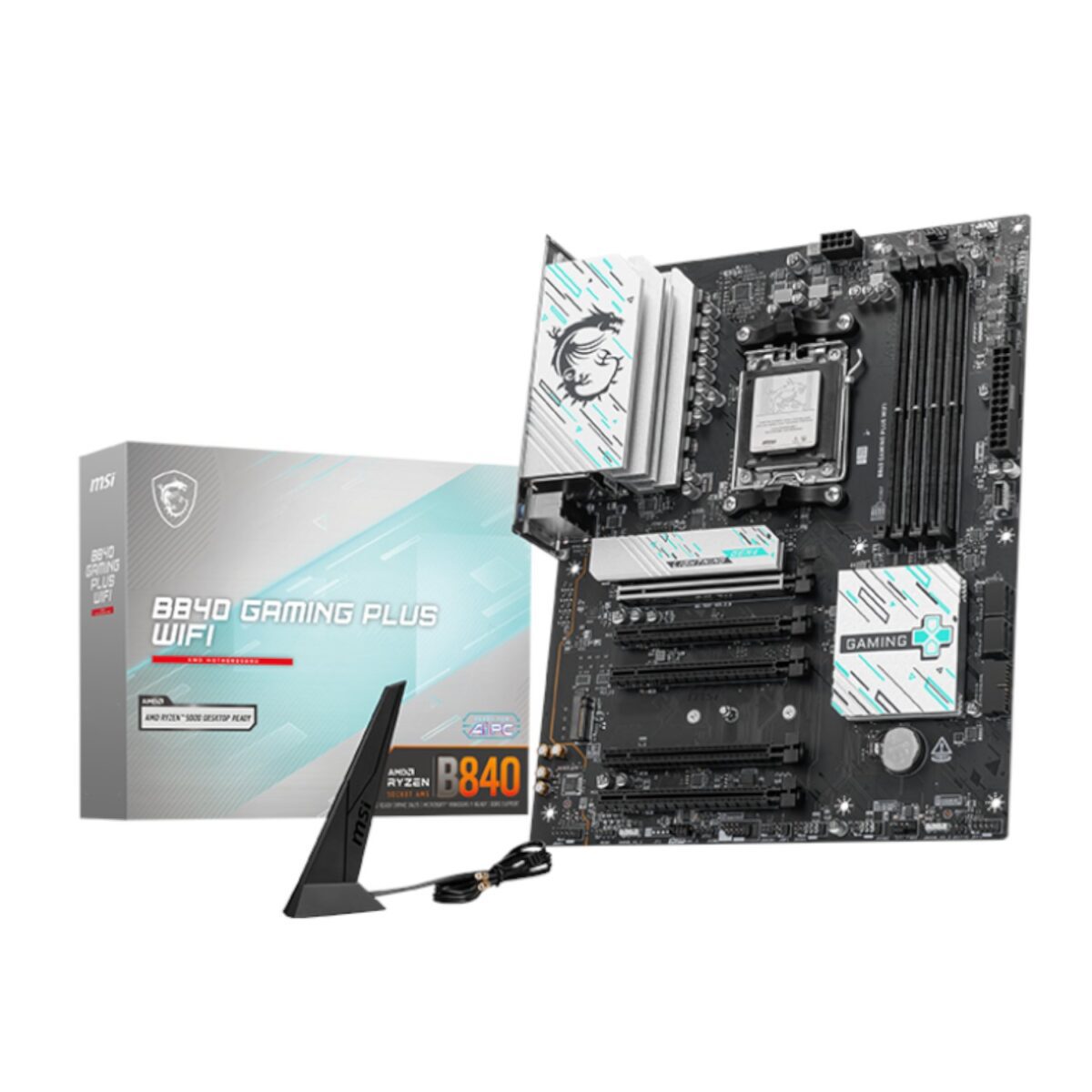 Mnm Box Deals | Msi B840 Gaming Plus Wifi Am5 Atx Gaming Motherboard MSI B840 GAMING PLUS WIFI AM5 ATX Gaming Motherboard