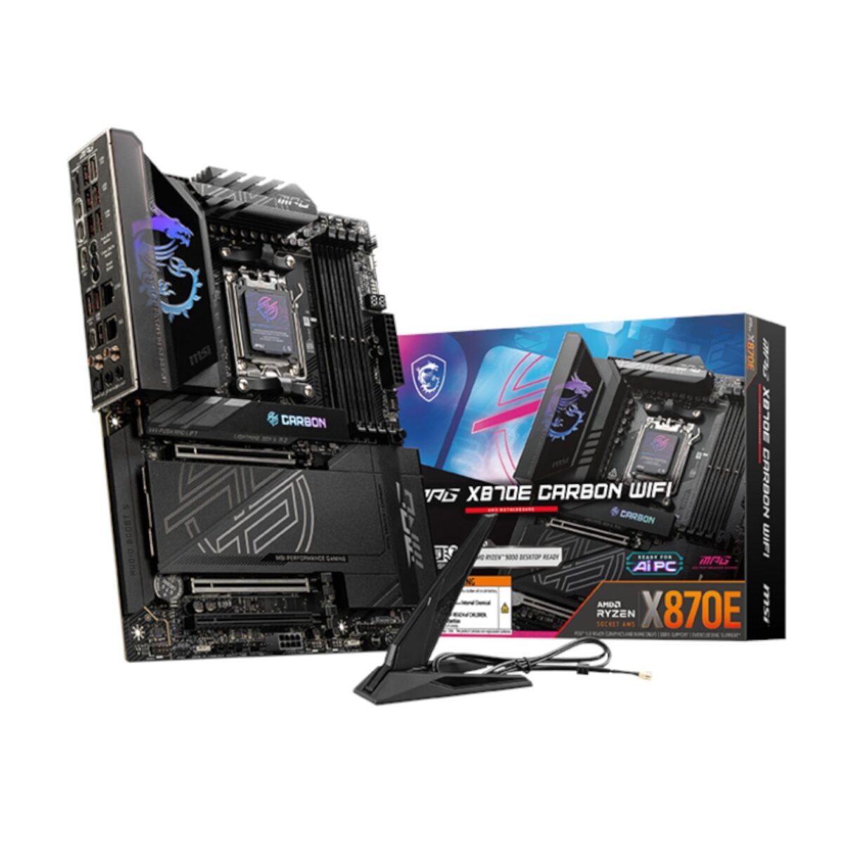 Mnm Box Deals | Msi Mag X870E Carbon Wifi Atx Motherboard MSI MAG X870E CARBON WIFI ATX Motherboard
