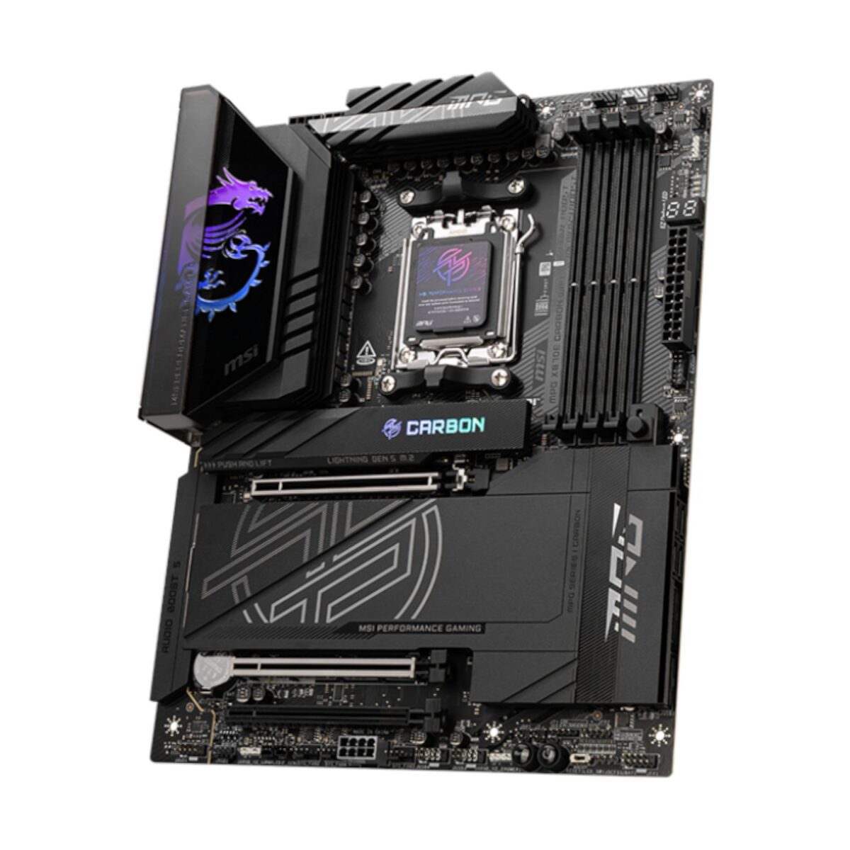 Mnm Box Deals | Msi Mag X870E Carbon Wifi Atx Motherboard MSI MAG X870E CARBON WIFI ATX Motherboard - Image 3