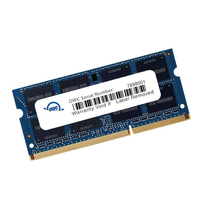 Kit Mémoire RAM OWC 12GB (8+4GB) DDR3-1600 Pour IMac, Mac Mini, MacBook Pro - Neuf Avec Garantie à Vie