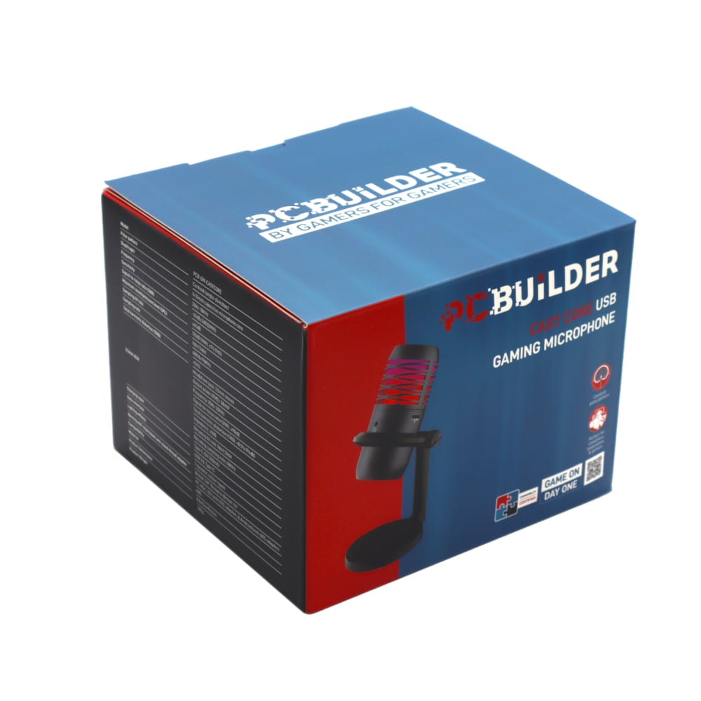 Mnm Box Deals | Pcbuilder Cast Core Usb Gaming Microphone PCBuilder CAST CORE USB Gaming Microphone - Image 7