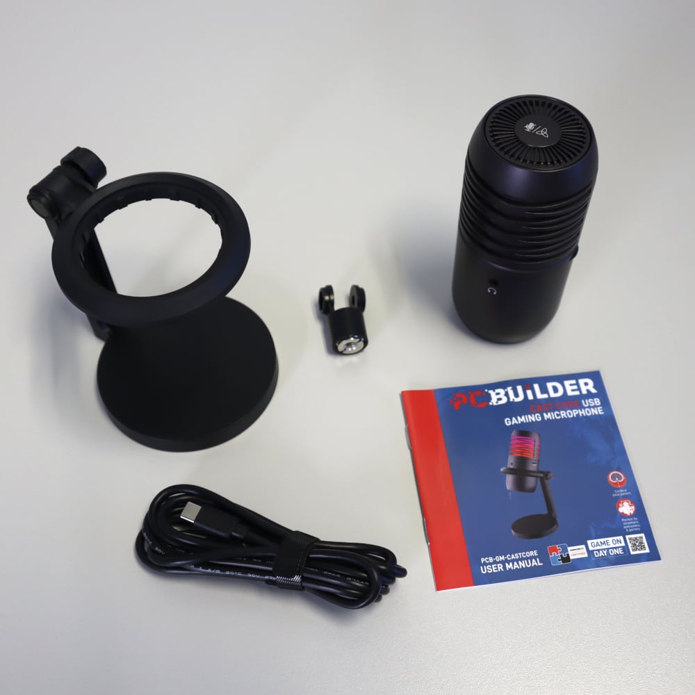 Mnm Box Deals | Pcbuilder Cast Core Usb Gaming Microphone PCBuilder CAST CORE USB Gaming Microphone - Image 5