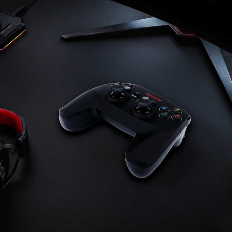 Mnm Box Deals | Redragon Harrow Wireless X/D-Input(Digital/Analog) Pc Controller - Black Redragon HARROW Wireless X/D-input(Digital/Analog) PC Controller - Black - Image 7