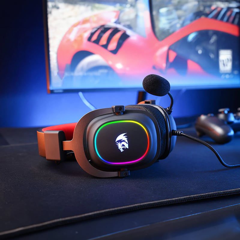 Mnm Box Deals | Redragon Over-Ear Zeus-X Usb Rgb Gaming Headset - Black REDRAGON Over-Ear ZEUS-X USB RGB Gaming Headset - Black - Image 8