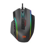 MnM Box Deals | REDRAGON PERDICTION 4 12400DPI RGB MMO Ergo Gaming Mouse - Black