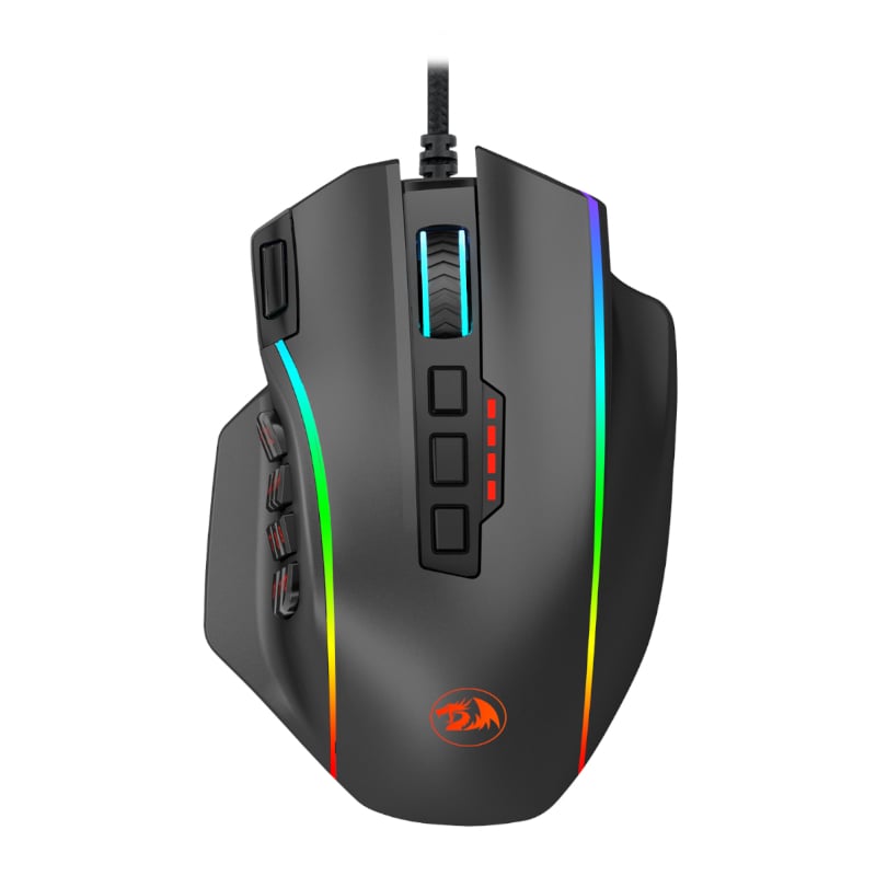 Mnm Box Deals | Redragon Perdiction 4 12400Dpi Rgb Mmo Ergo Gaming Mouse - Black REDRAGON PERDICTION 4 12400DPI RGB MMO Ergo Gaming Mouse - Black